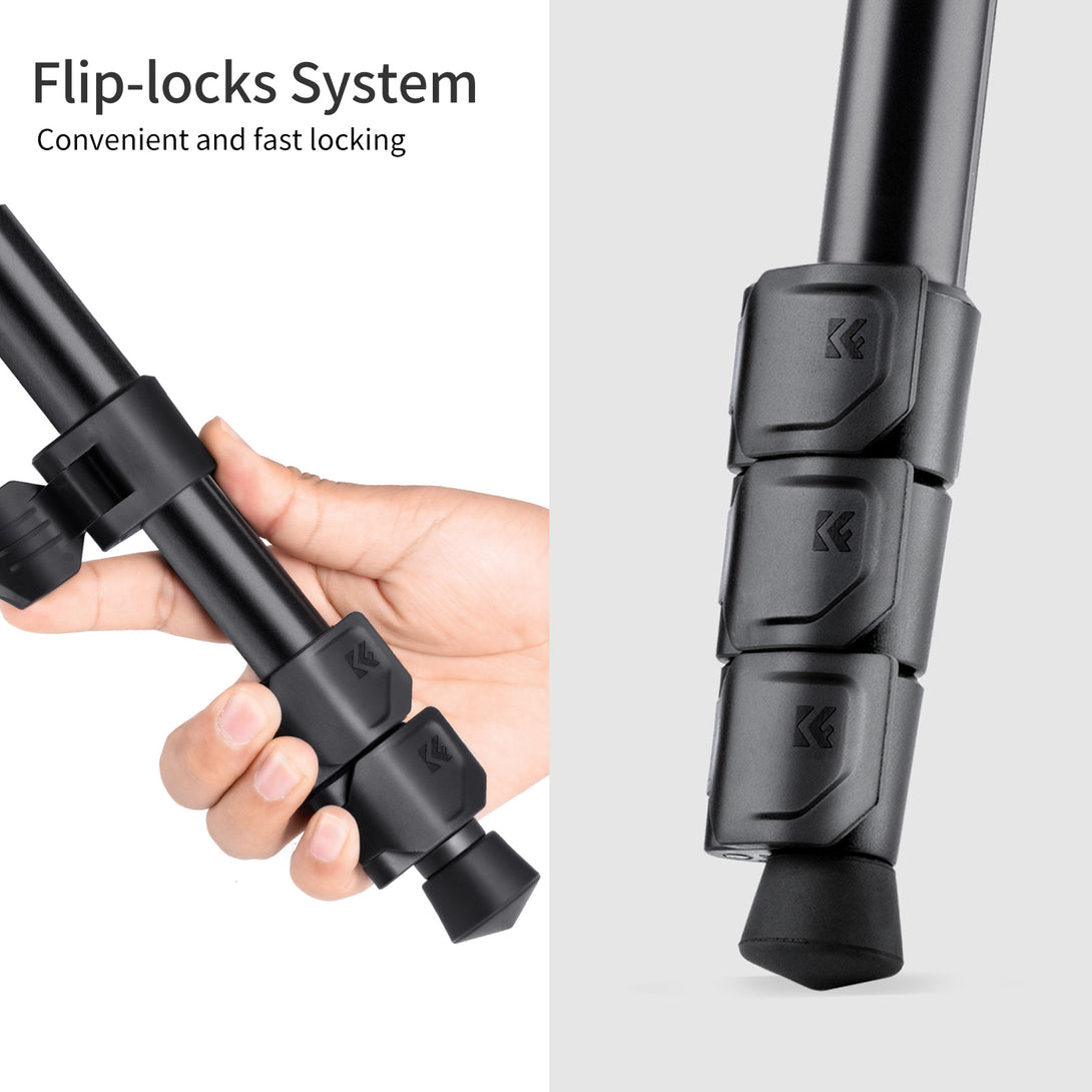 Aluminum Alloy Tripod K234A1+BH-28L