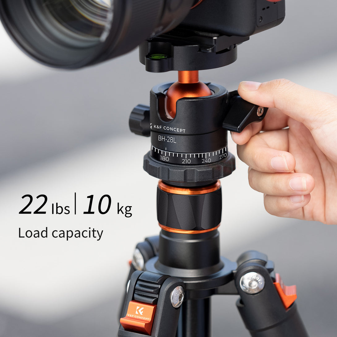 Aluminum Alloy Tripod K234A1+BH-28L