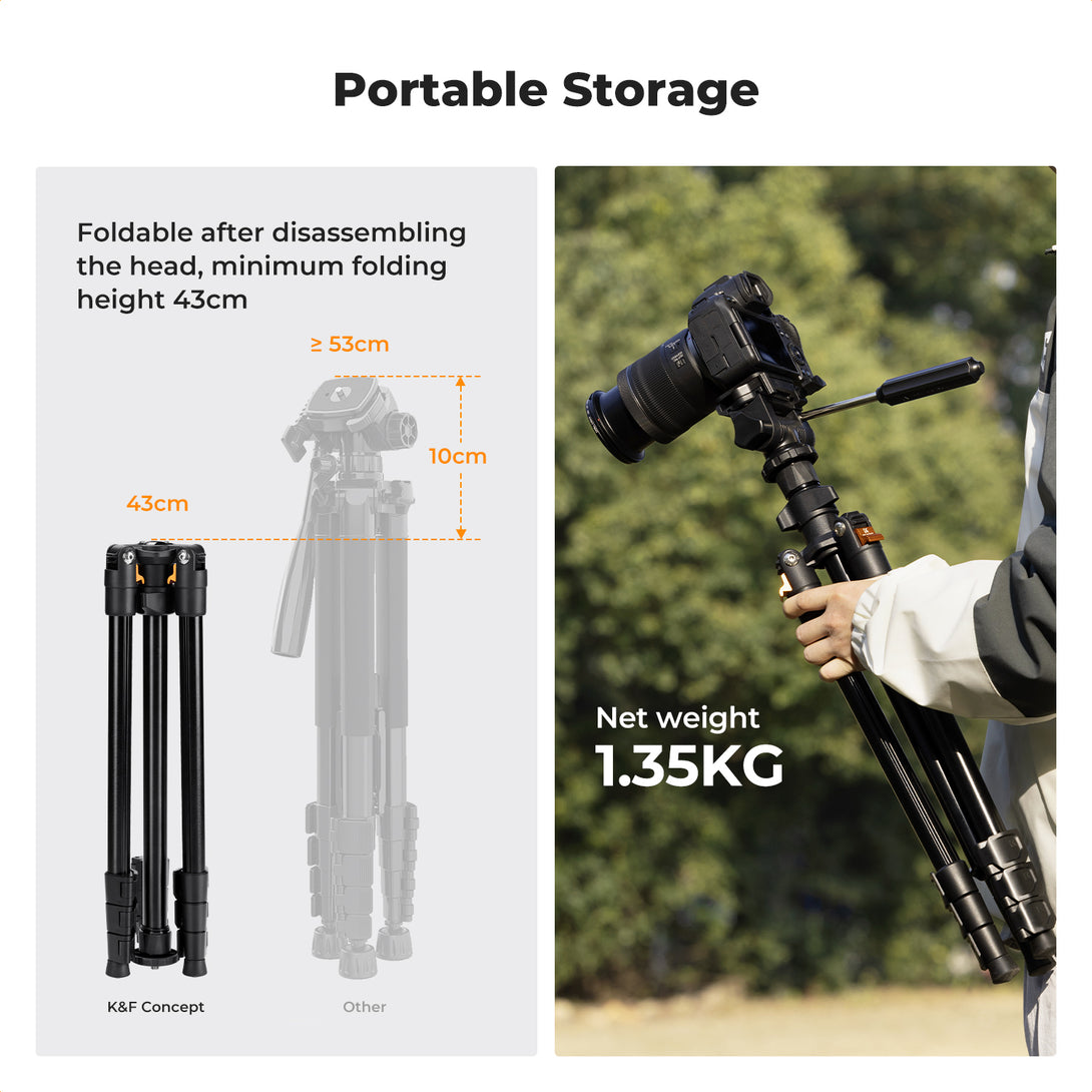 Aluminum Alloy Tripod O234A5+BV01