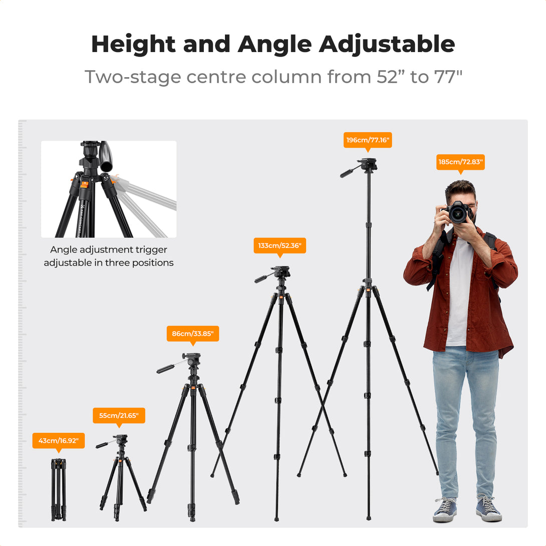 Aluminum Alloy Tripod O234A5+BV01