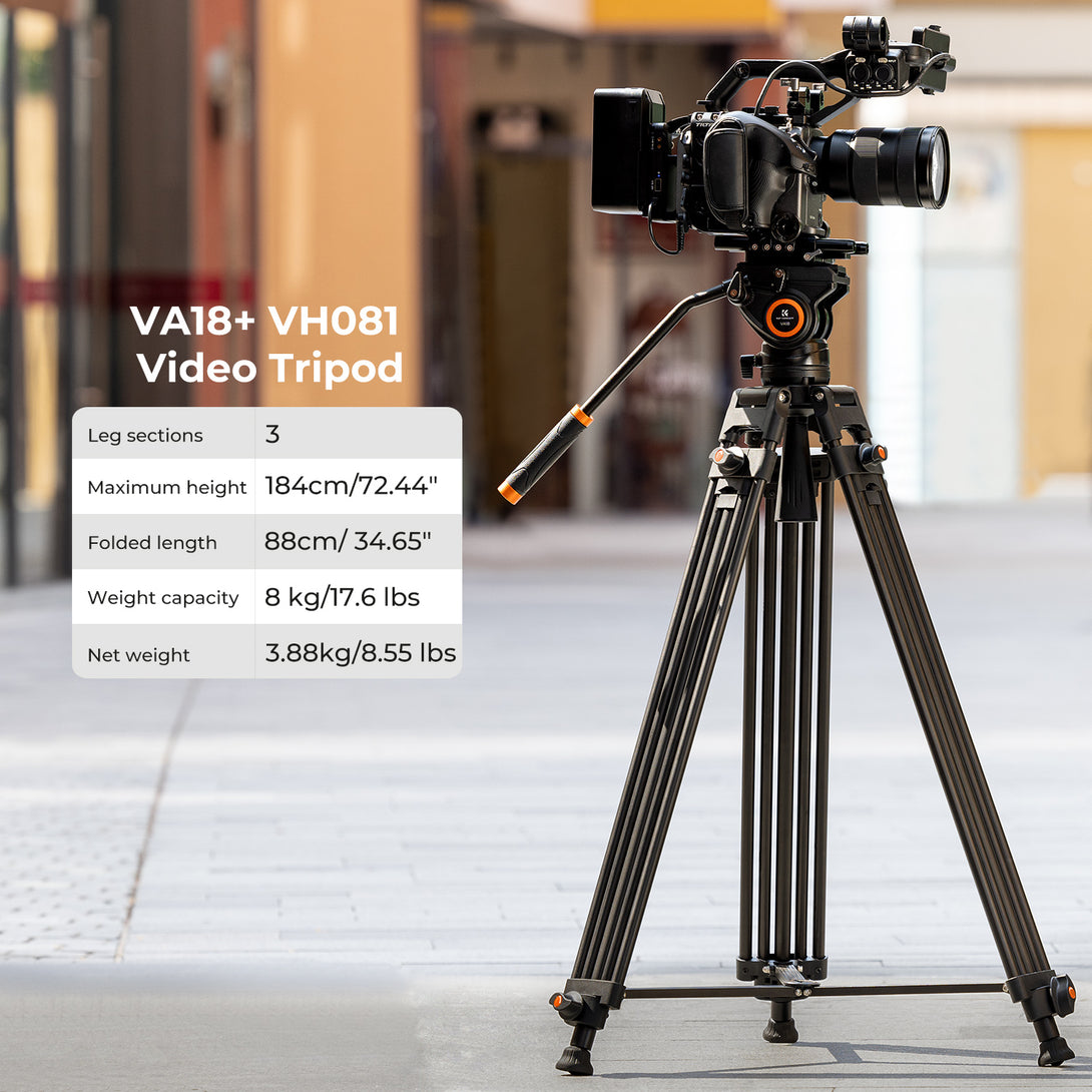 Aluminum Alloy Tripod VA18+ VH081