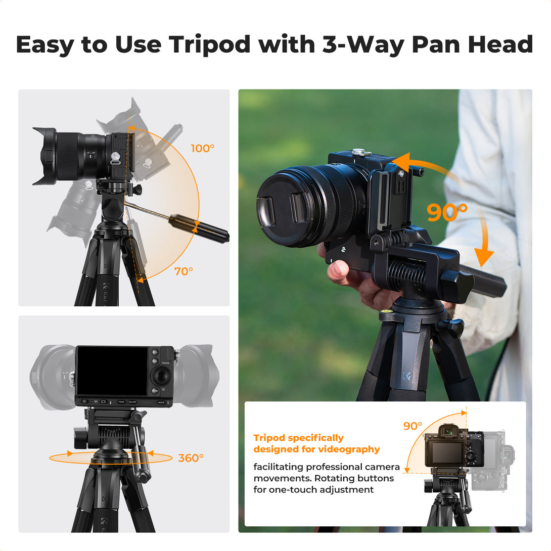 Aluminum Alloy Tripod S255A3+BV01