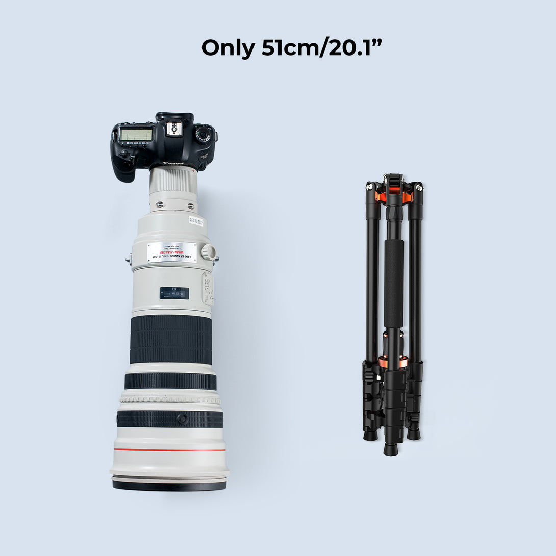 Aluminum Alloy Tripod K255A7+BH-32L