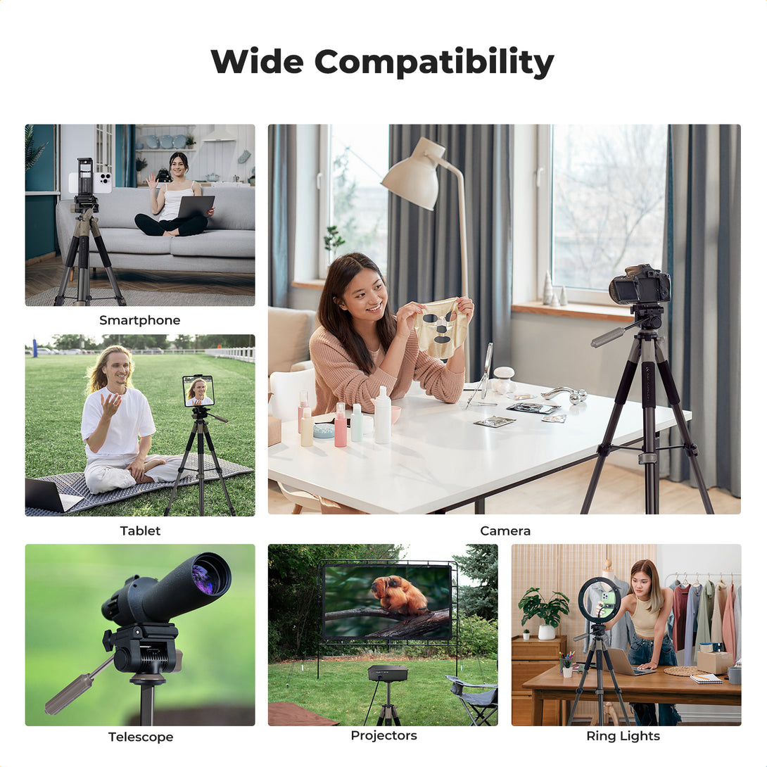 Aluminum Alloy Tripod S255A3+BV01