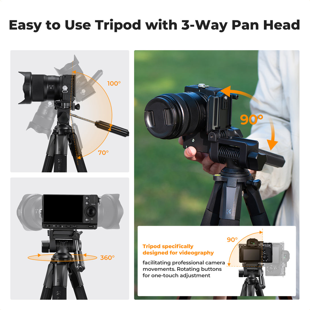 Aluminum Alloy Tripod S255A3+BV01