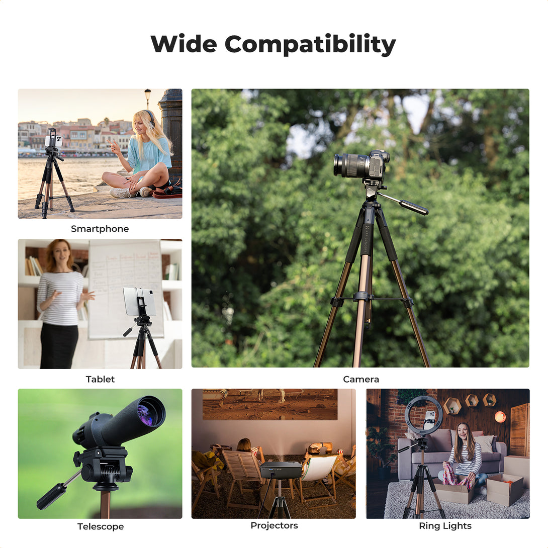Aluminum Alloy Tripod S255A3+BV01