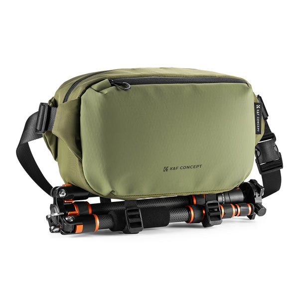 K&F Concept Alpha Camera Sling Bag (Dark Green, 10L)