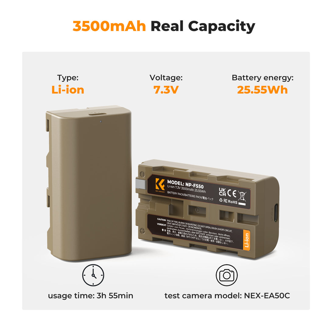Camera Battery NP-F550