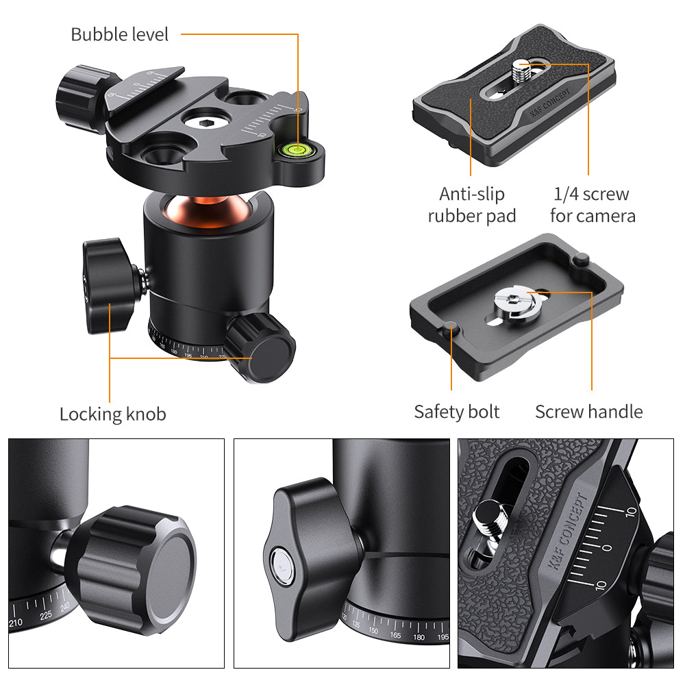 Tripod Accessory BH-25 Ball Head