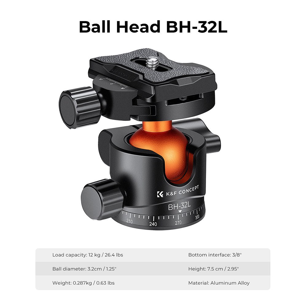 Tripod Accessory BH-32L Ball Head