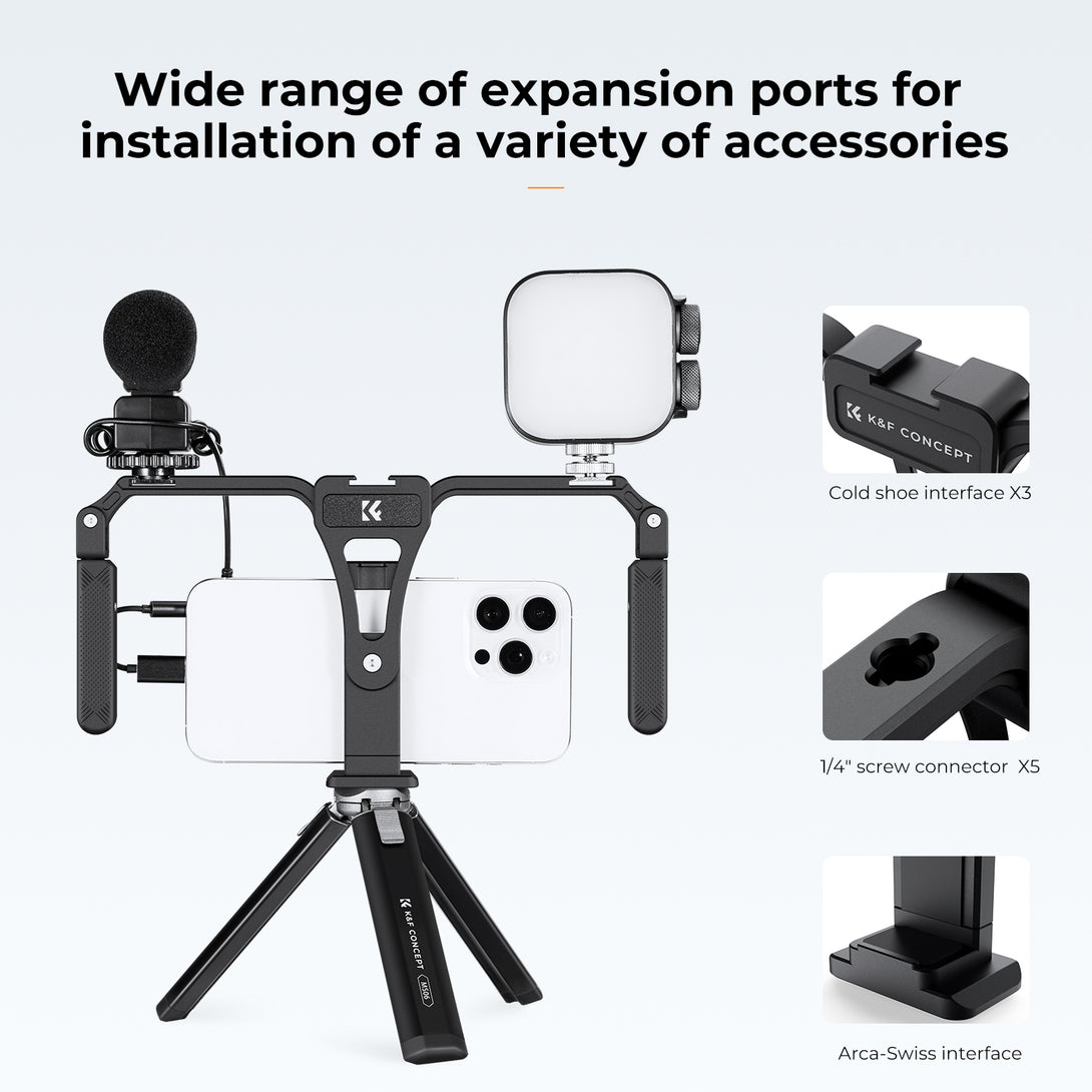 Tripod Accessory Smartphone Video Rig