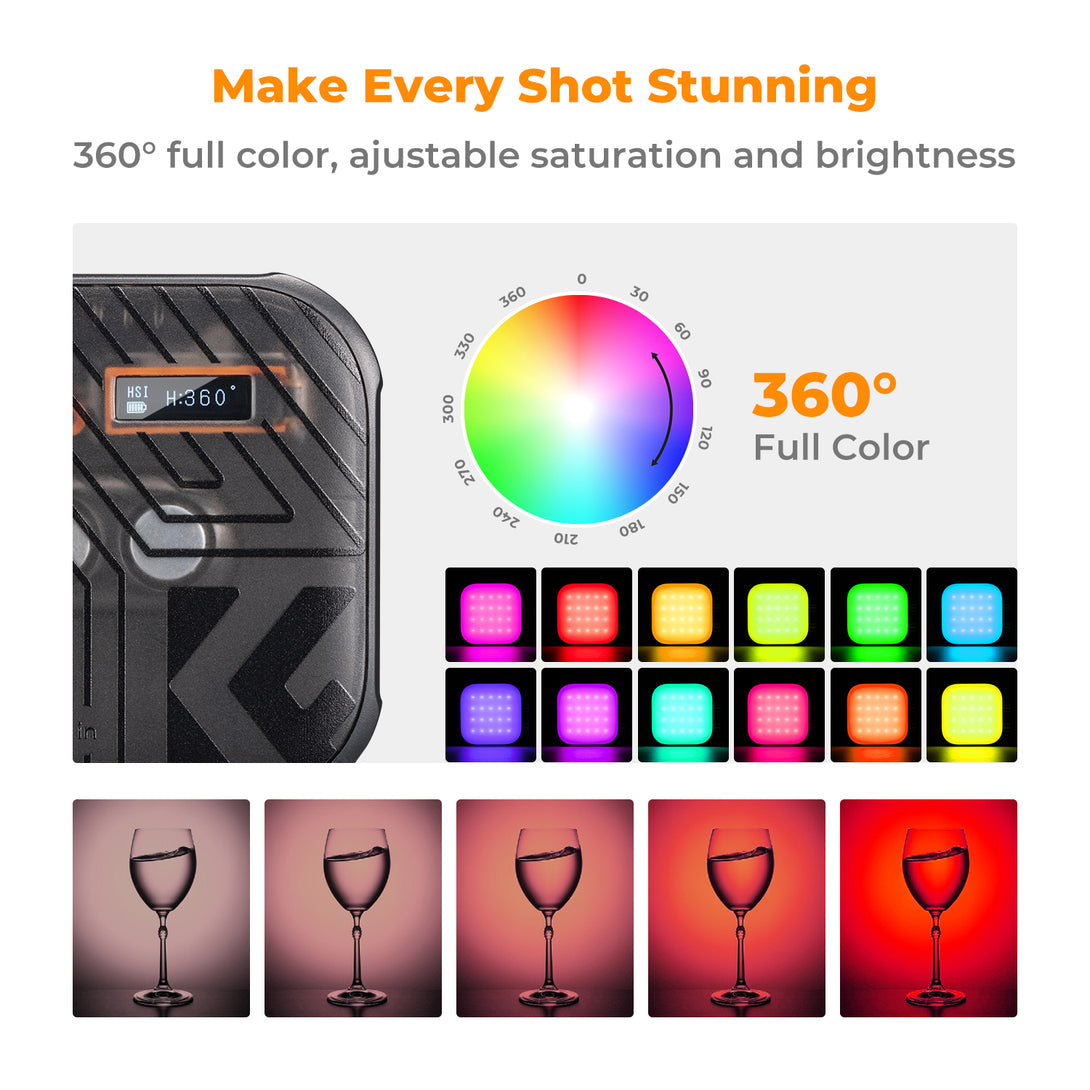 LED RGB Black