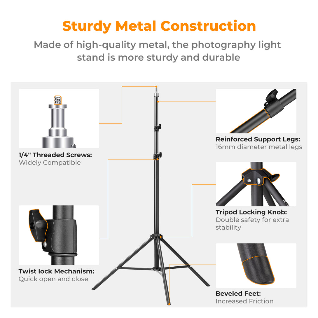 Light stand Metal Light Stand