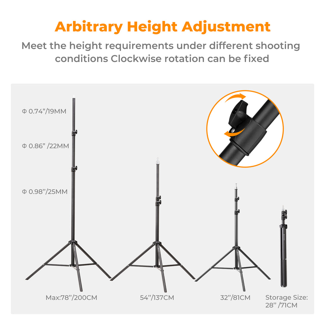 Light stand Metal Light Stand