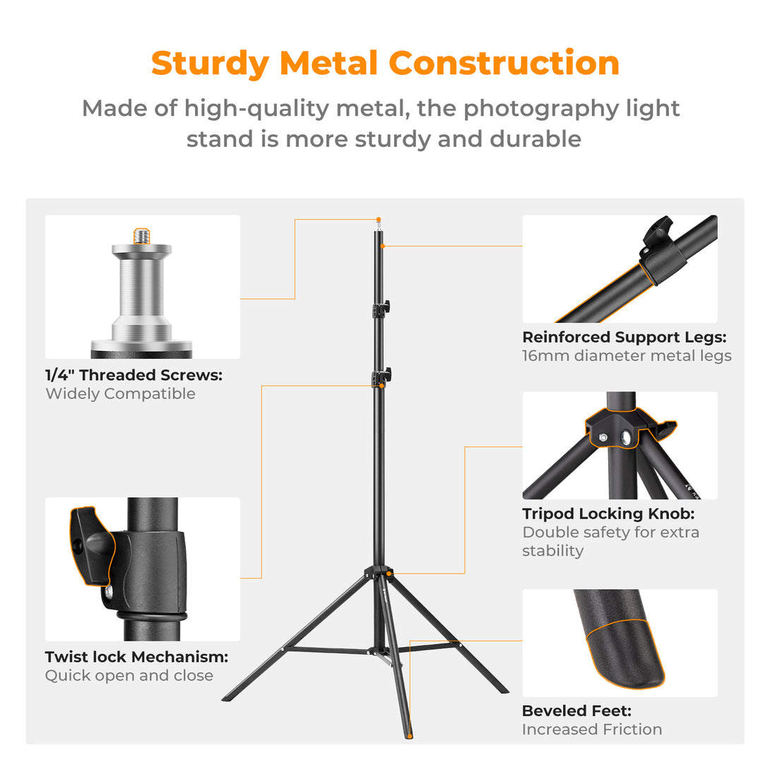 Light stand Metal Light Stand